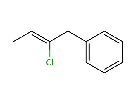 Molecular Structure of 54411-12-0 (2-Chloro-1-phenyl-2-butene)