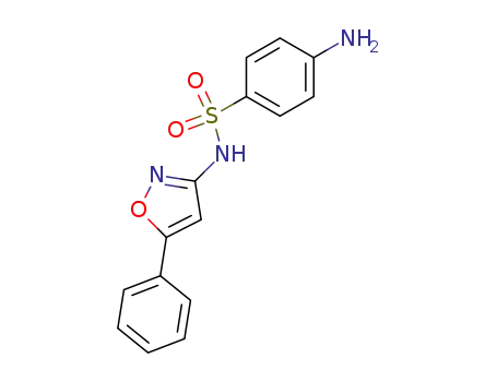 Benzenesulfonamide, 4-amino-N-(5-phenyl-3-isoxazolyl)-