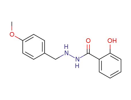 2-hydroxy-benzoic acid <i>N</i>'-(4-methoxy-benzyl)-hydrazide