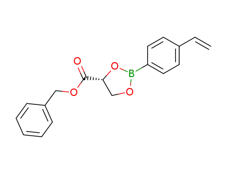 (<i>R</i>)-2-(4-vinyl-phenyl)-[1,3,2]dioxaborolane-4-carboxylic acid benzyl ester