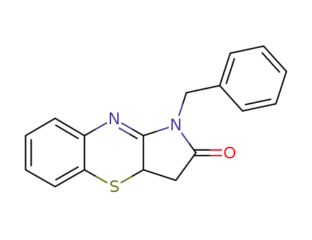 1-benzyl-3,3a-dihydropyrrolo[3,2-b][1,4]benzothiazin-2(1H)-one