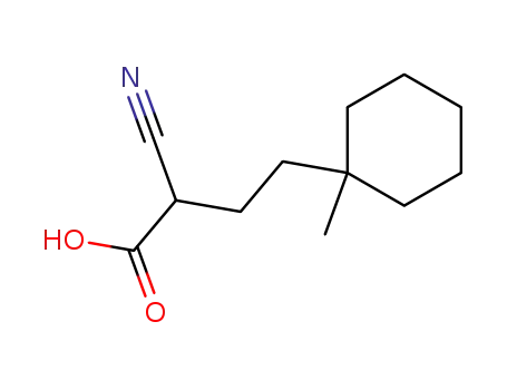 Cyano-2-(methyl-1'-cyclohexyl)-4-buttersaeure