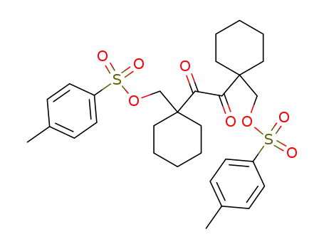 1.2-Bis-<1-p-toluolsulfonyloxymethyl-cyclohexyl>-aethandion