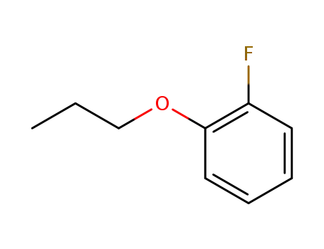 Molecular Structure of 203115-91-7 (Benzene, 1-fluoro-2-propoxy- (9CI))