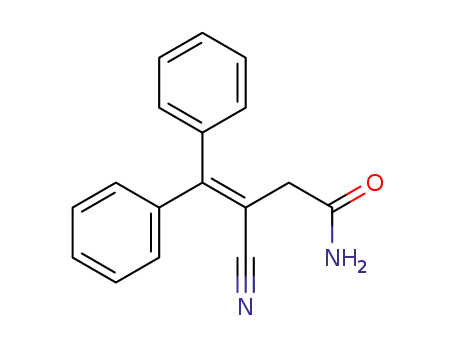 3-Butenamide, 3-cyano-4,4-diphenyl-