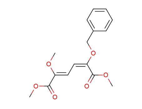 2,4-Hexadienedioic acid, 2-methoxy-5-(phenylmethoxy)-, dimethyl
ester, (E,Z)-