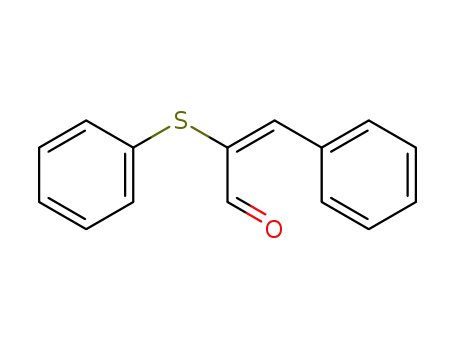 2-Propenal, 3-phenyl-2-(phenylthio)-