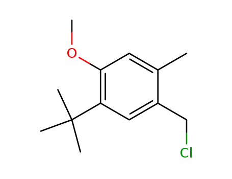 2-<i>tert</i>-butyl-4-chloromethyl-5-methyl-anisole