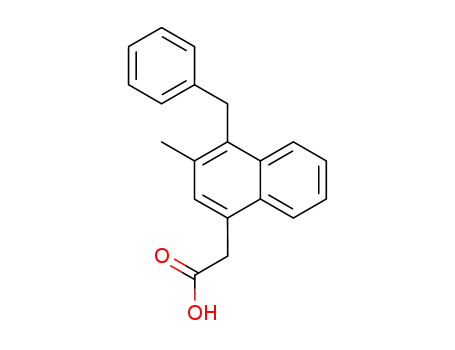 4-Benzyl-3-methyl-1-naphthylessigsaeure