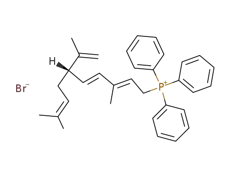 ((2E,4E)-(S)-6-Isopropenyl-3,9-dimethyl-deca-2,4,8-trienyl)-triphenyl-phosphonium; bromide