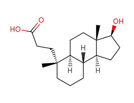 17β-Hydroxy-A-bis-nor-3,5-seco-androstan-3-saeure