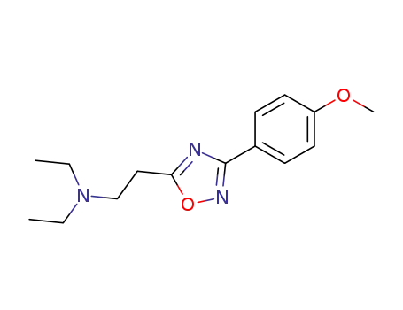 N,N-diethyl-2-[3-(4-methoxyphenyl)-1,2,4-oxadiazol-5-yl]ethanamine