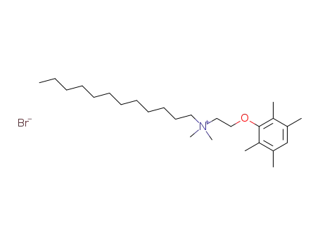 1-도데카나미늄, N,N-디메틸-N-(2-(2,3,5,6-테트라메틸페녹시)에틸) -,브로마이드