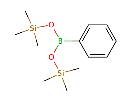 Boronic acid, phenyl-, bis(trimethylsilyl) ester