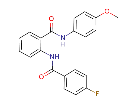 2-(4-fluorobenzamido)-N-(4-methoxyphenyl)benzamide