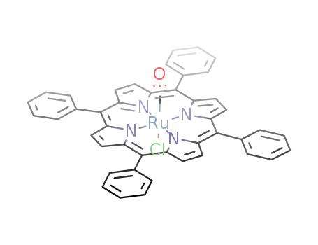 Ru(II)(TPP<sup>(1+)</sup>)(CO)(Cl<sup>(1-)</sup>)