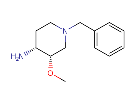(3S,4S)-1-benzyl-3-methoxypiperidin-4-amine