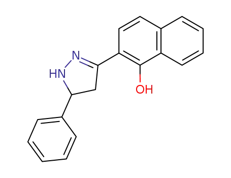 2-(5-phenyl-4,5-dihydro-1H-pyrazol-3-yl)naphthalen-1-ol