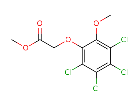 2-Methoxy-3,4,5,6-tetrachlor-phenoxy-essigsaeure-methylester