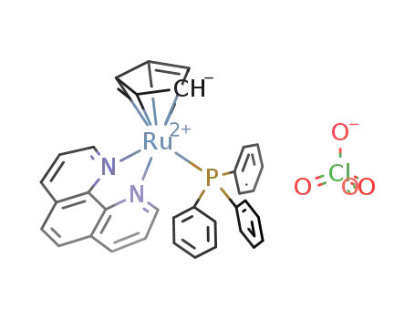 [(η5-C5H5)Ru(1,10-phenanthroline)(PPh3)]ClO4