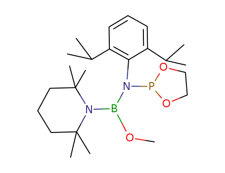 (2,6-diisopropylphenyl)(1,3,2-dioxaphospholane-2-yl){methoxy(2,2,6,6-tetramethylpiperidino)boryl}amine