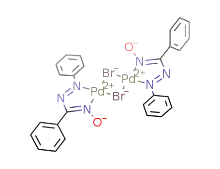 diμ-bromo-bis[phenylazobenzadoximatopalladium(II)]