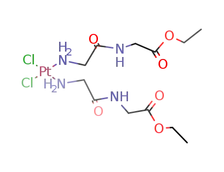 디클로로비스(글리실글리신 에틸 에스테르)백금 II
