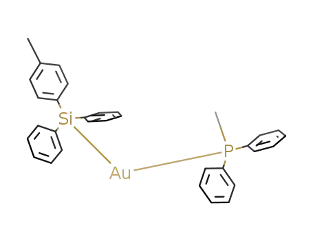 (diphenyl-p-tolylsilyl)(methyldiphenylphosphane)gold(I)
