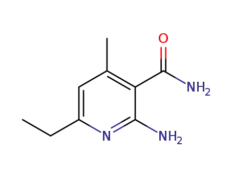 2-amino-6-ethyl-4-methylnicotinamide