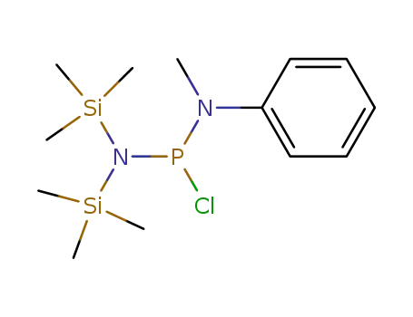 Molecular Structure of 66435-43-6 (C<sub>13</sub>H<sub>26</sub>ClN<sub>2</sub>PSi<sub>2</sub>)