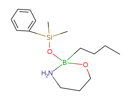 2-(dimethylphenylsiloxy)-2-butyl-1,2,3-oxazaborinane