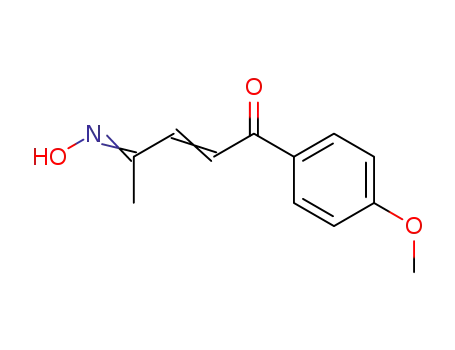 4-Oximino-1-<4-methoxy-phenyl>-penten-(2)-on-(1)