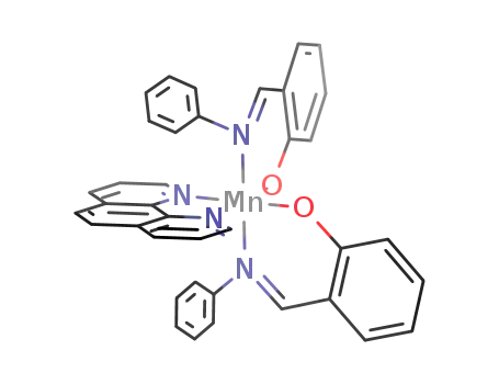 (1,10-phenanthroline)(N-phenylsalicylideneaminato-O,N)2Mn