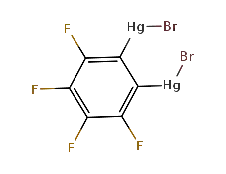 1,2-bis(bromomercurio)tetrafluorobenzene