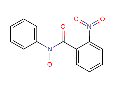 Molecular Structure of 19958-62-4 (Benzamide, N-hydroxy-2-nitro-N-phenyl-)
