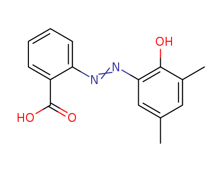 Benzoic acid, 2-[(2-hydroxy-3,5-dimethylphenyl)azo]-