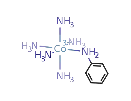 Co(NH<sub>3</sub>)5(C<sub>6</sub>H<sub>5</sub>NH<sub>2</sub>)<sup>(3+)</sup>