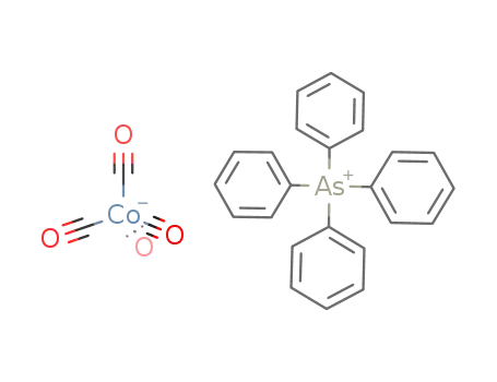 As(C<sub>6</sub>H<sub>5</sub>)4<sup>(1+)</sup>*Co(CO)4<sup>(1-)</sup>=(As(C<sub>6</sub>H<sub>5</sub>)4)(Co(CO)4)