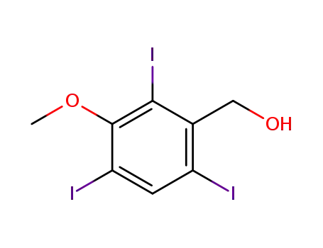 2,4,6-Trijod-3-methoxy-benzylalkohol