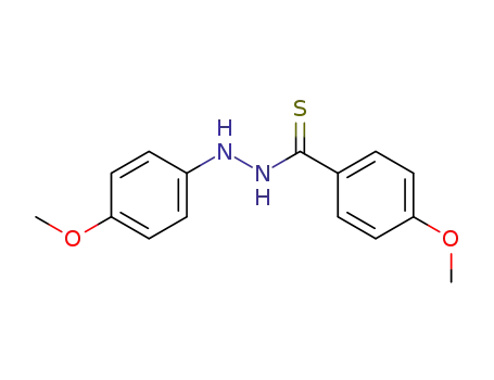 4-methoxy-thiobenzoic acid <i>N</i>'-(4-methoxy-phenyl)-hydrazide