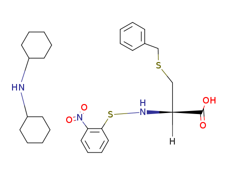 N-(2-NITROPHENYLSULFENYL)-S-BENZYL-L-CYSTEINE DICYCLOHEXYLAMMONIUM SALT