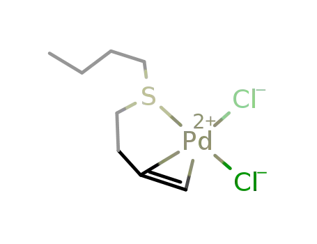 (but-3-enyl n-butyl sulphide)dichloropalladium(II)
