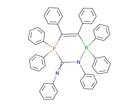 1,2,2,3,4,5,5-heptaphenyl-6-phenylimino-1-aza-5-phosphonia-2-borata-3-cyclohexene