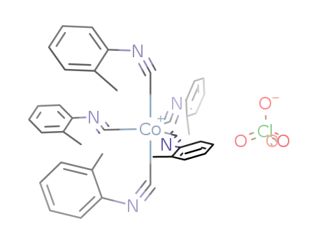 Co(CNC<sub>6</sub>H<sub>4</sub>CH<sub>3</sub>)5<sup>(1+)</sup>*ClO<sub>4</sub><sup>(1-)</sup> = Co(CNC<sub>6</sub>H<sub>4</sub>CH<sub>3</sub>)5(ClO<sub>4</sub>)