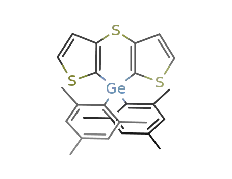 S(C<sub>4</sub>H<sub>2</sub>S)2Ge(C<sub>6</sub>H<sub>2</sub>(CH<sub>3</sub>)3)2