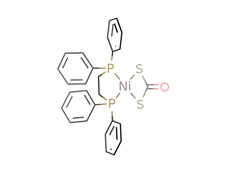 Molecular Structure of 107568-47-8 ([Ni(II)(xanthate)(tetraphenyldiphosphinoethane)])