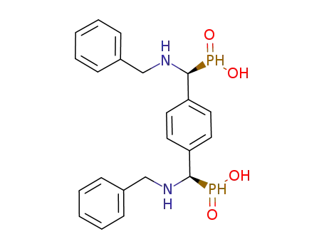 1,4-phenylene-bis-(N-benzylaminomethanephosphonous) acid
