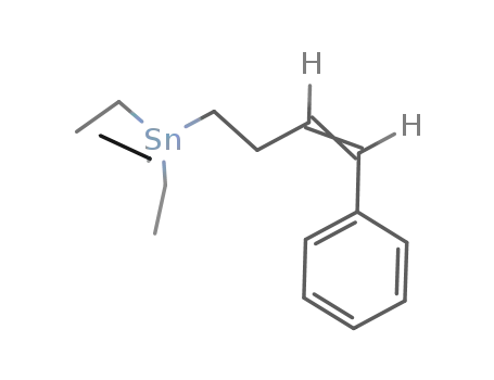 (C<sub>2</sub>H<sub>5</sub>)3SnCH<sub>2</sub>CH<sub>2</sub>CHCHC<sub>6</sub>H<sub>5</sub>
