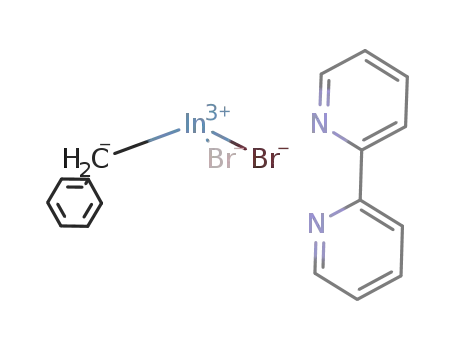 C<sub>6</sub>H<sub>5</sub>CH<sub>2</sub>InBr<sub>2</sub>*C<sub>10</sub>H<sub>8</sub>N<sub>2</sub>