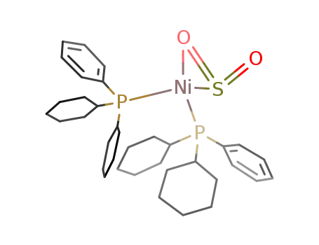 bis(dicyclohexylphenylphosphane)-sulfur dioxide-nickel<sup>(0)</sup>